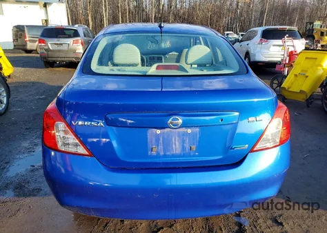 2012 Nissan Versa S из США, поврежденный, VIN 3N1CN7AP2CL923318